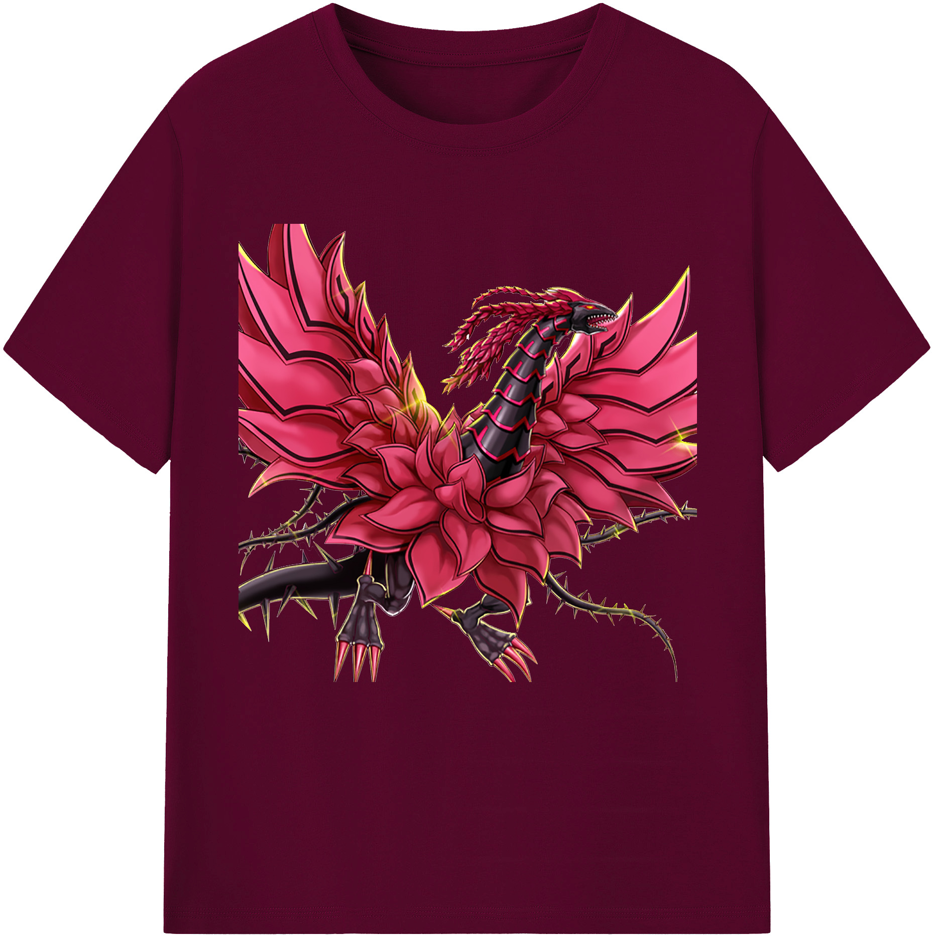 （画像用） 遊☆戯☆王 Yu-Gi-Oh! レディースカジュアルプリントTシャツ（綿100％）